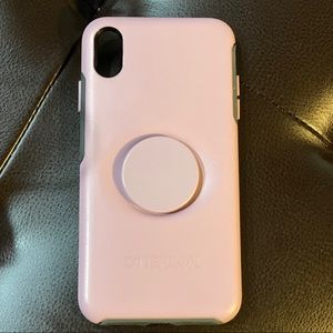 Mauve Otterbox Pop Symmetry IPhone XS max